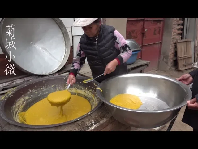 大叔8岁跟随母亲沿街叫卖豌豆馅,真材实料感言一辈子做良心生意
